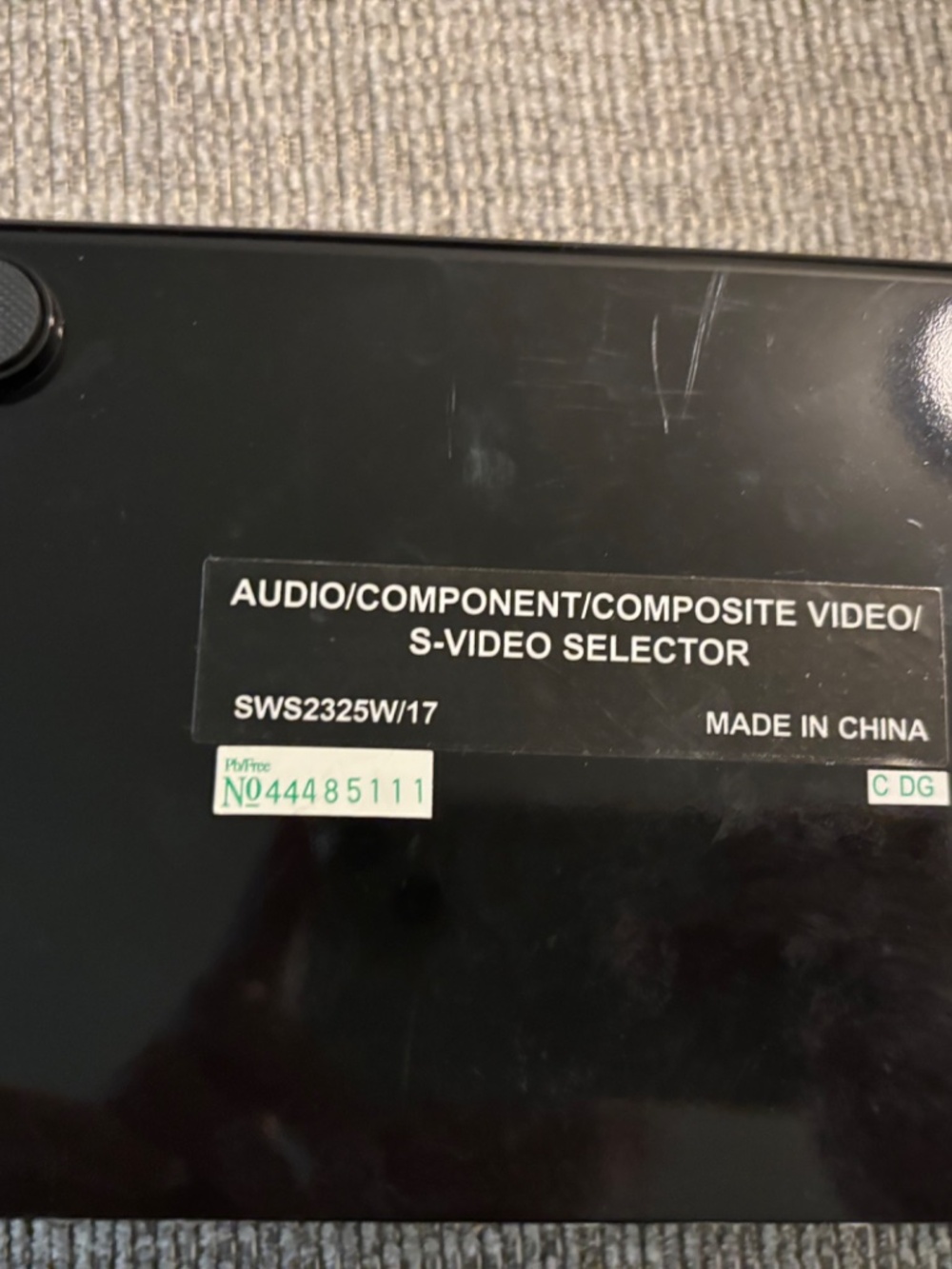 Component switcher box - Picture 3 of 3